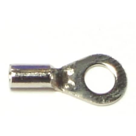 Midwest Fastener Ring Terminal, 18 AWG, Bare Insulated, 12 PK 67022